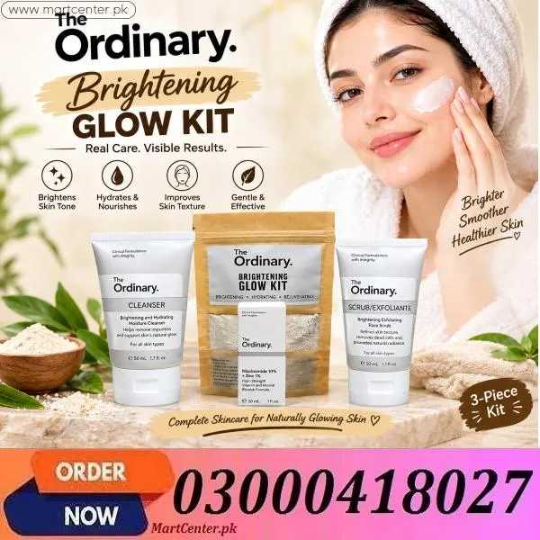 The Ordinary Brightening Glow Kit 3 Piece Set